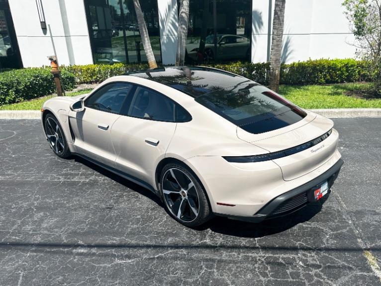 used 2022 Porsche Taycan car, priced at $94,500