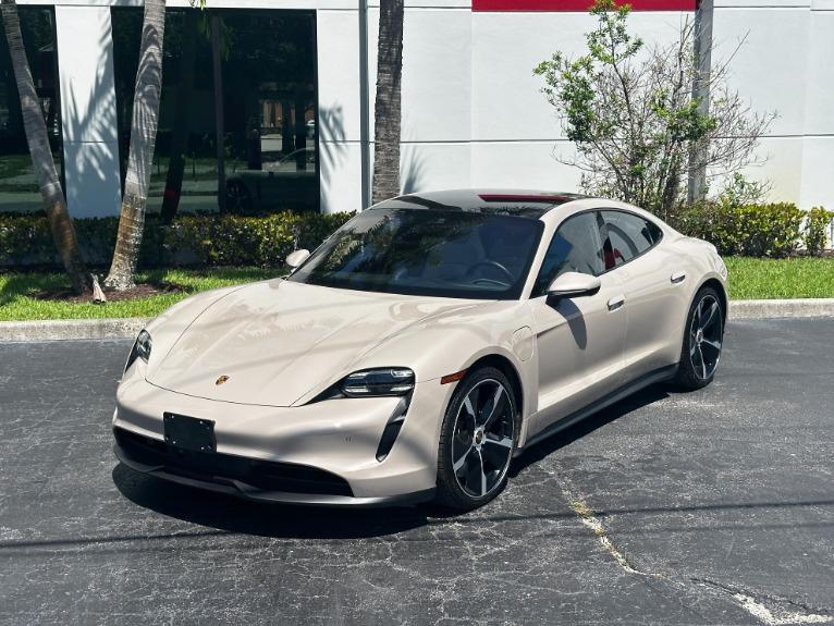 used 2022 Porsche Taycan car, priced at $94,500