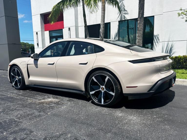 used 2022 Porsche Taycan car, priced at $94,500