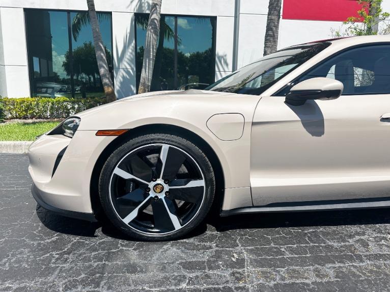 used 2022 Porsche Taycan car, priced at $94,500