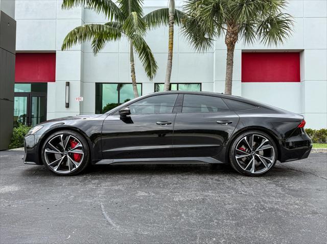 used 2021 Audi RS 7 car, priced at $89,900