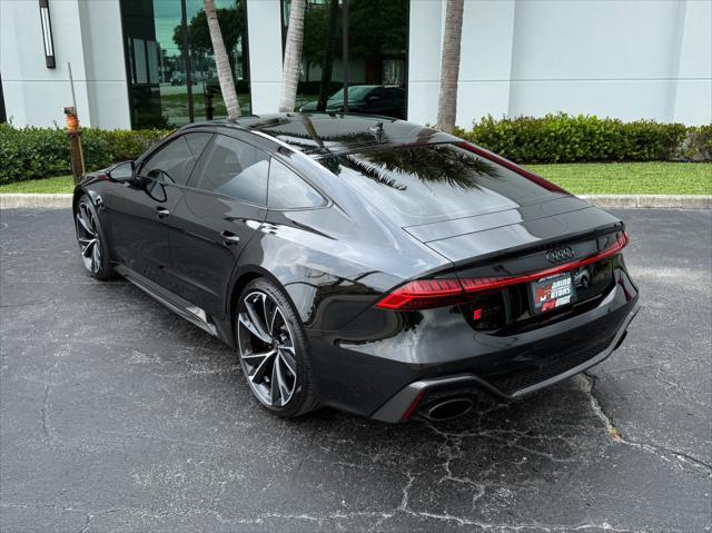 used 2021 Audi RS 7 car, priced at $89,900