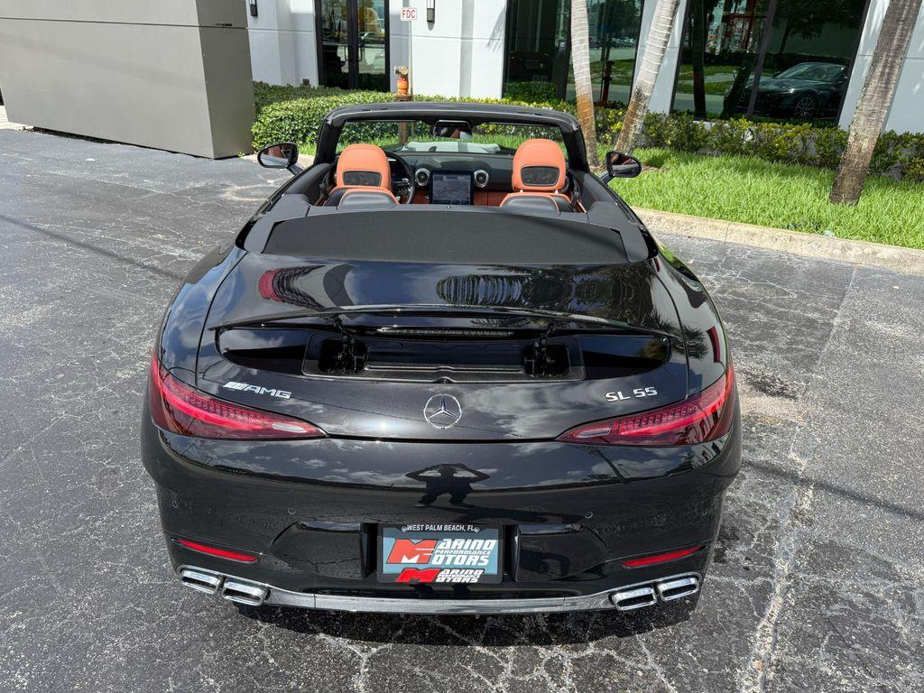 used 2022 Mercedes-Benz AMG SL 55 car, priced at $94,900