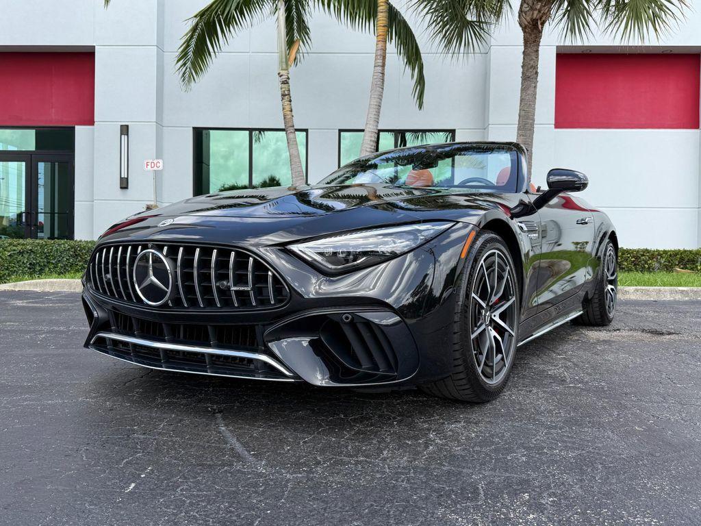 used 2022 Mercedes-Benz AMG SL 55 car, priced at $94,900
