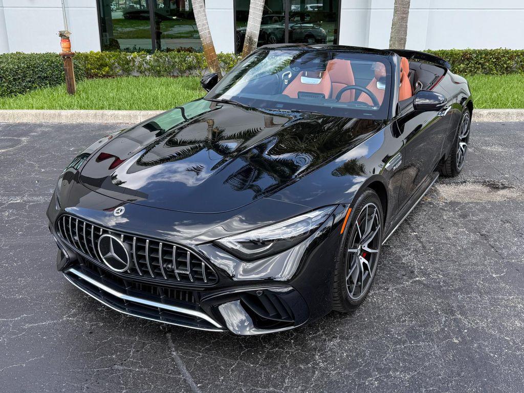 used 2022 Mercedes-Benz AMG SL 55 car, priced at $94,900
