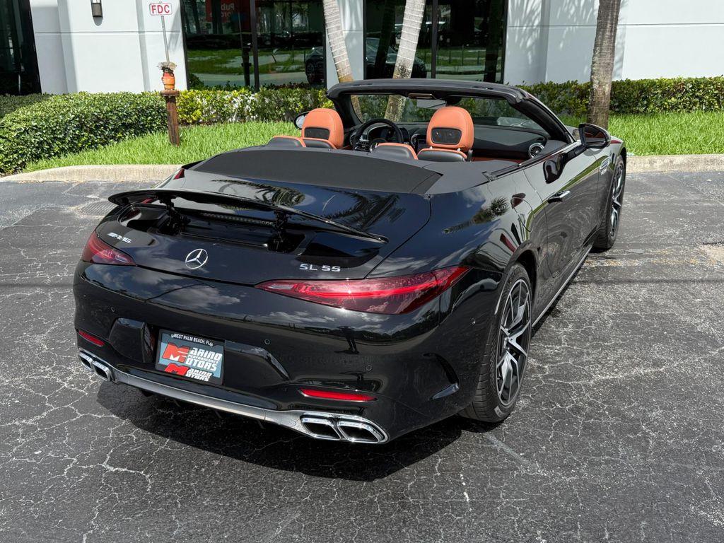used 2022 Mercedes-Benz AMG SL 55 car, priced at $94,900