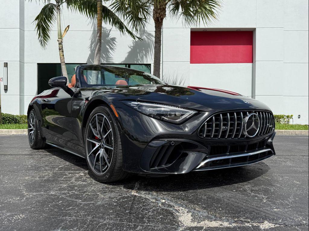 used 2022 Mercedes-Benz AMG SL 55 car, priced at $94,900