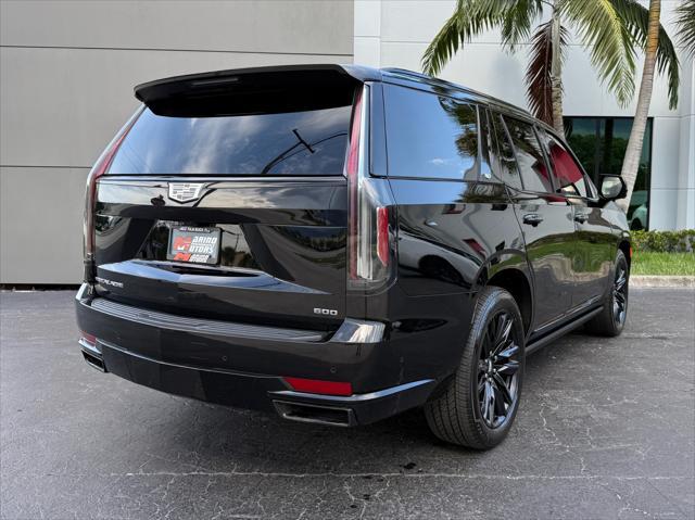 used 2022 Cadillac Escalade car, priced at $84,900