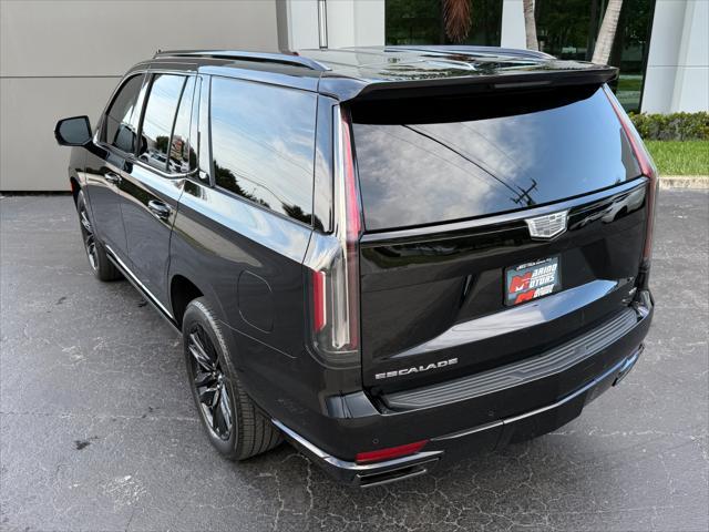 used 2022 Cadillac Escalade car, priced at $84,900