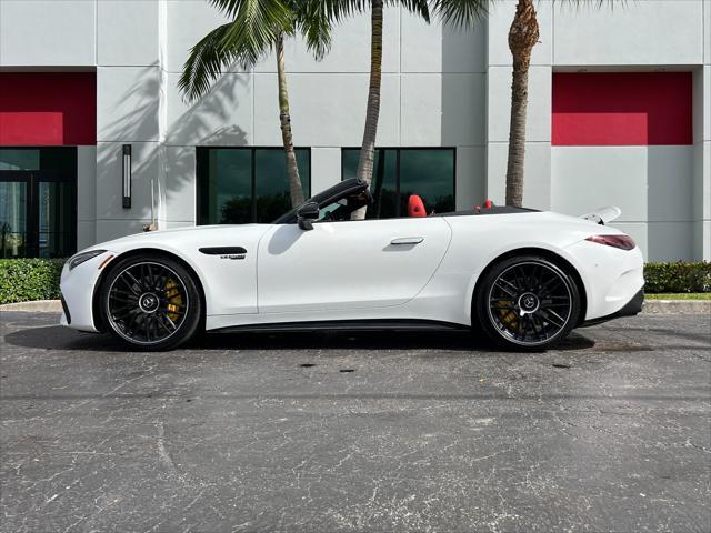 used 2022 Mercedes-Benz AMG SL 63 car, priced at $118,900