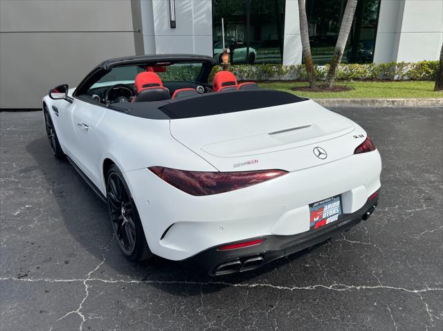 used 2022 Mercedes-Benz AMG SL 63 car, priced at $118,900