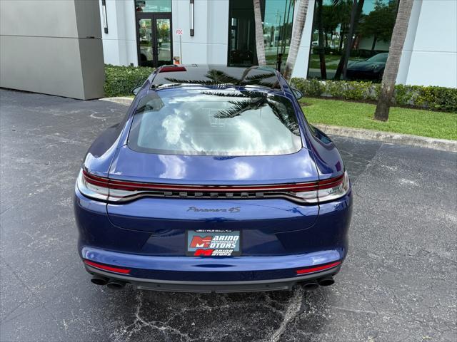 used 2022 Porsche Panamera car, priced at $84,900