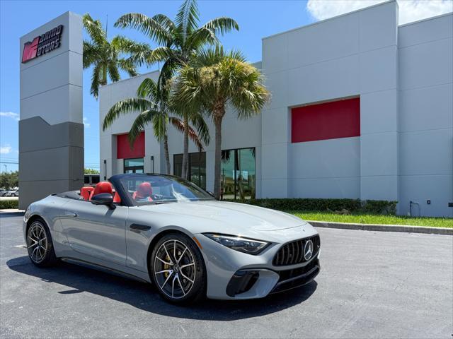 used 2022 Mercedes-Benz AMG SL 63 car, priced at $116,900