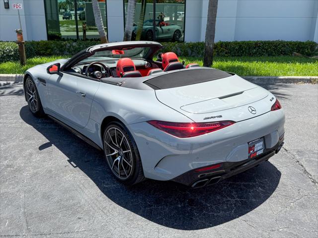 used 2022 Mercedes-Benz AMG SL 63 car, priced at $116,900