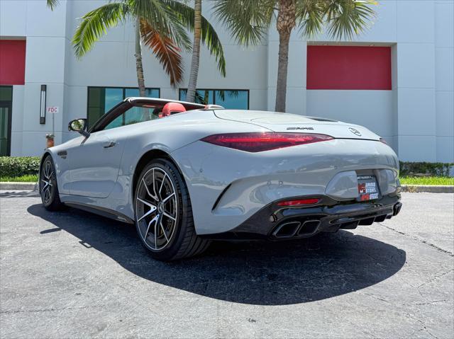 used 2022 Mercedes-Benz AMG SL 63 car, priced at $116,900