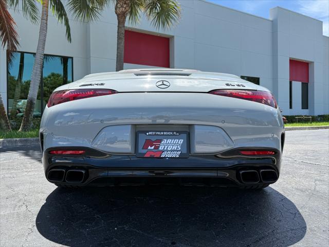 used 2022 Mercedes-Benz AMG SL 63 car, priced at $116,900