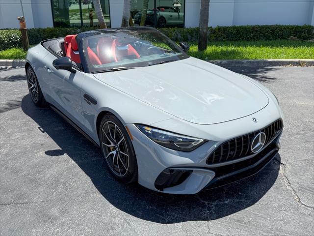 used 2022 Mercedes-Benz AMG SL 63 car, priced at $116,900