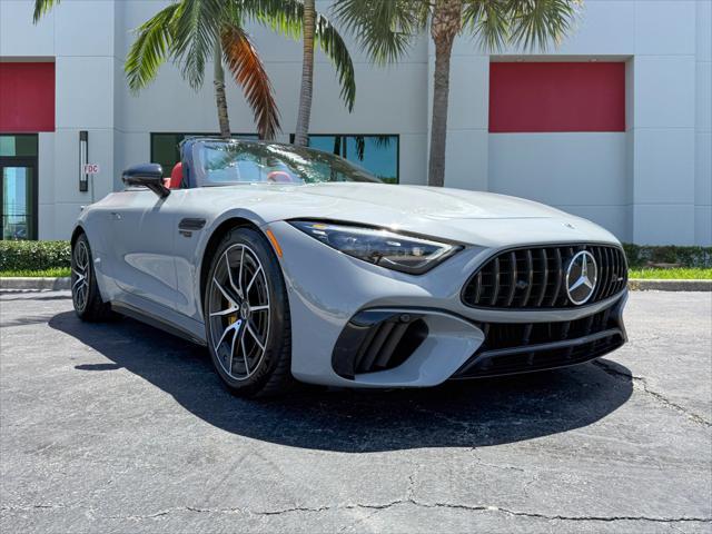 used 2022 Mercedes-Benz AMG SL 63 car, priced at $116,900