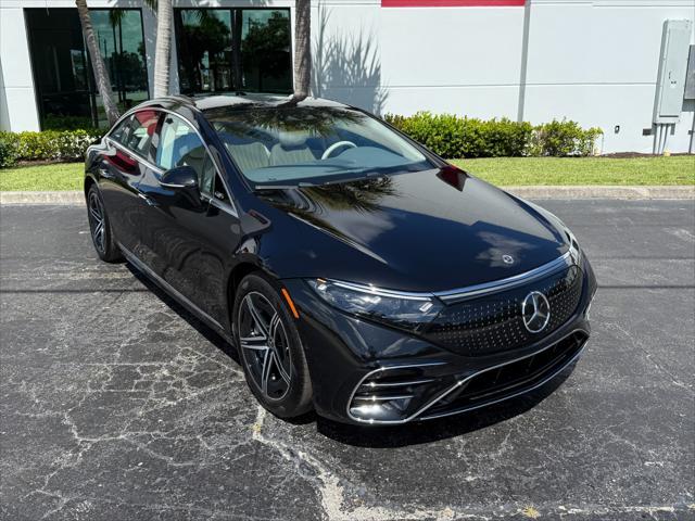 used 2024 Mercedes-Benz EQS 450 car, priced at $78,500