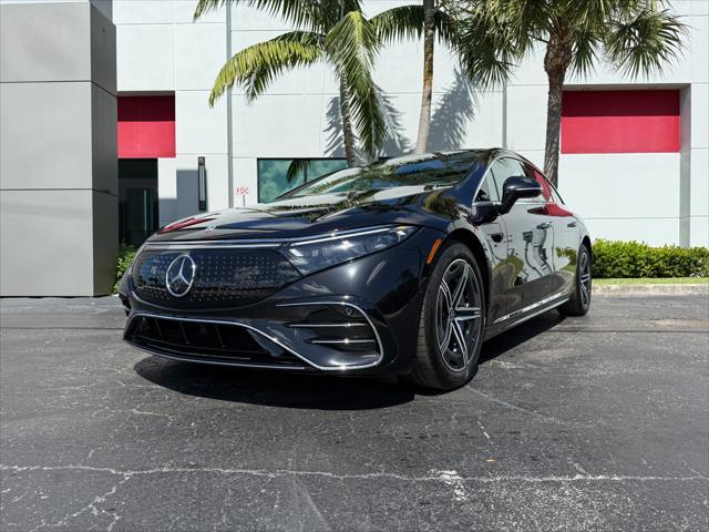 used 2024 Mercedes-Benz EQS 450 car, priced at $78,500