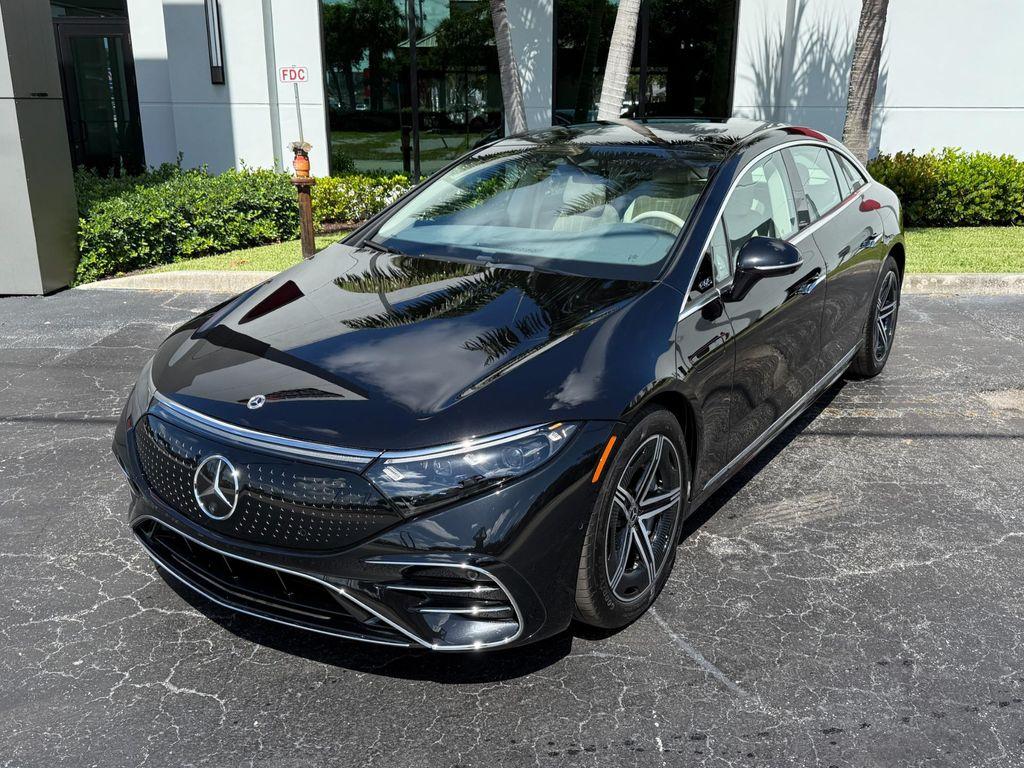 used 2024 Mercedes-Benz EQS 450 car, priced at $75,900