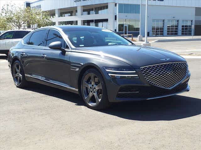 used 2021 Genesis G80 car, priced at $37,300