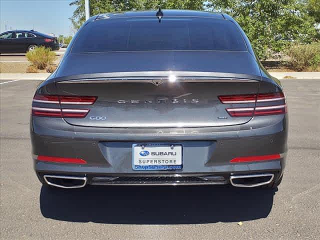 used 2021 Genesis G80 car, priced at $37,300