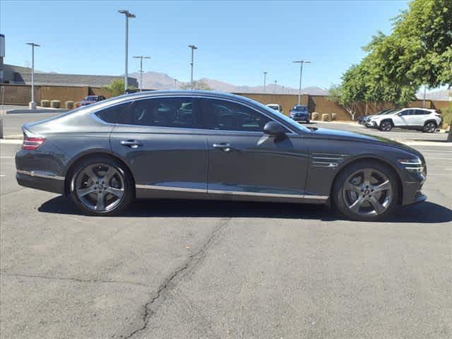 used 2021 Genesis G80 car, priced at $37,300