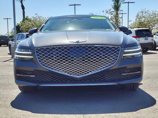 used 2021 Genesis G80 car, priced at $37,300