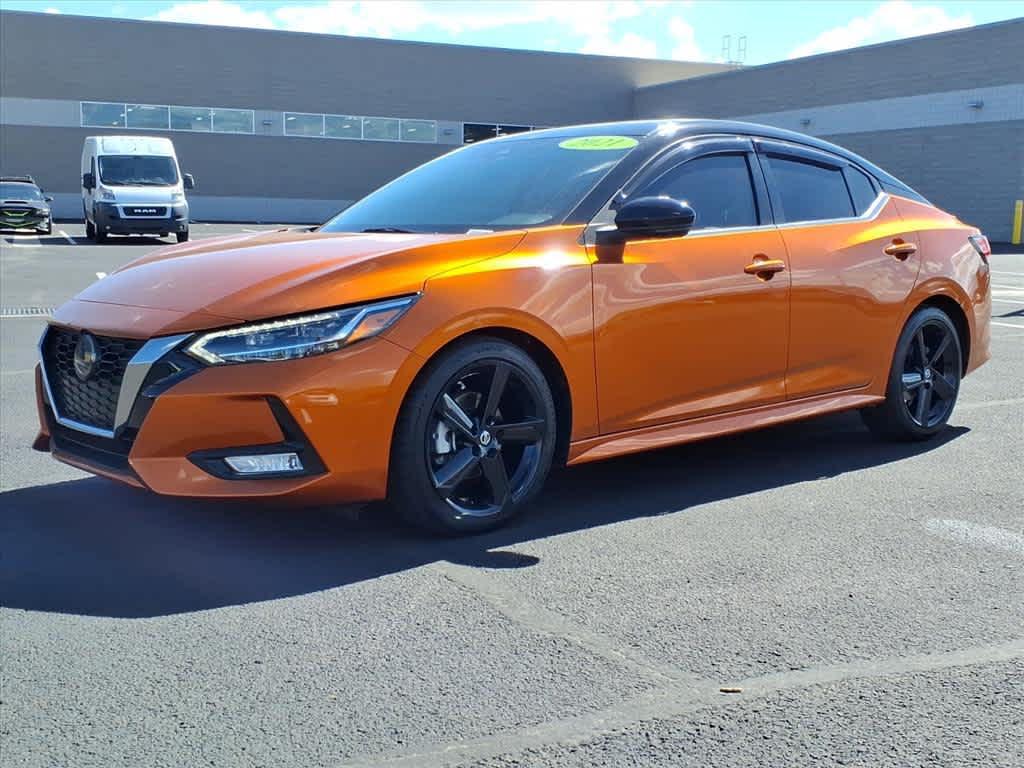 used 2021 Nissan Sentra car, priced at $18,100
