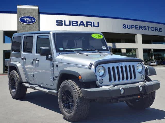 used 2016 Jeep Wrangler Unlimited car, priced at $23,300