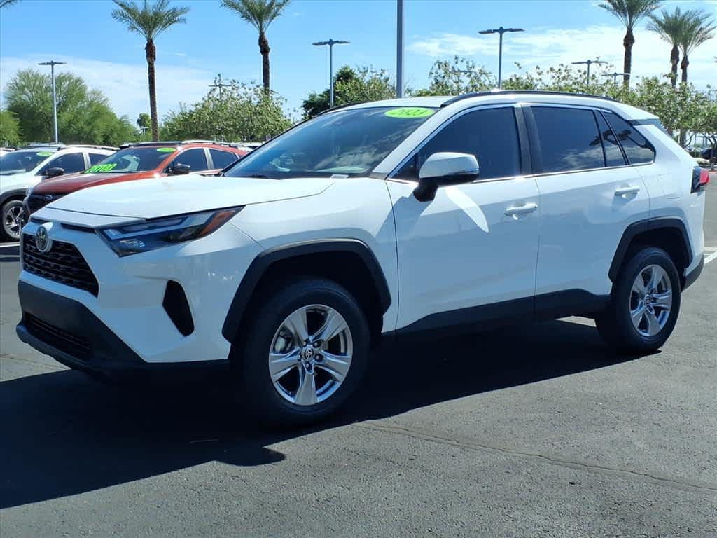used 2023 Toyota RAV4 car, priced at $30,300
