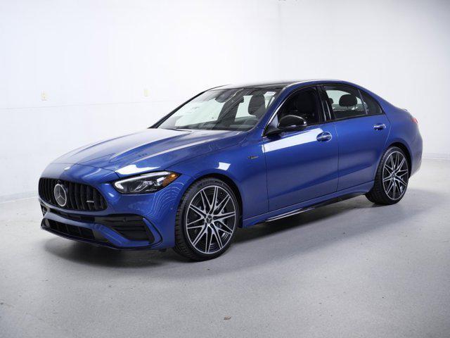 new 2024 Mercedes-Benz AMG C 43 car, priced at $71,800