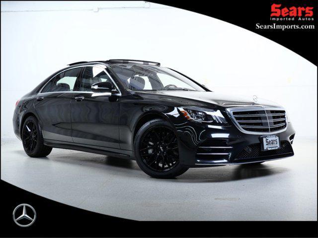 used 2018 Mercedes-Benz S-Class car, priced at $43,977