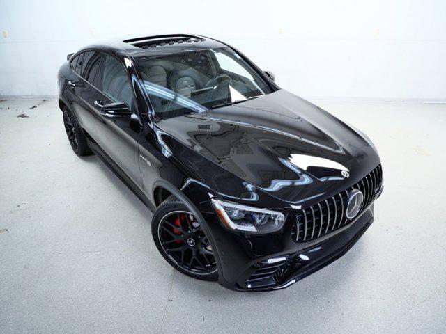 used 2021 Mercedes-Benz AMG GLC 63 car, priced at $54,393