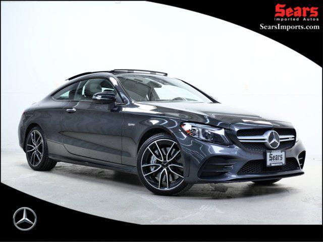 used 2021 Mercedes-Benz AMG C 43 car, priced at $42,834