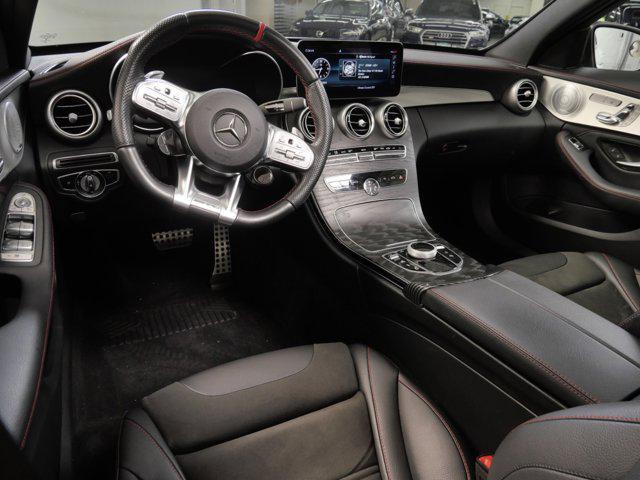 used 2021 Mercedes-Benz AMG C 43 car, priced at $42,702