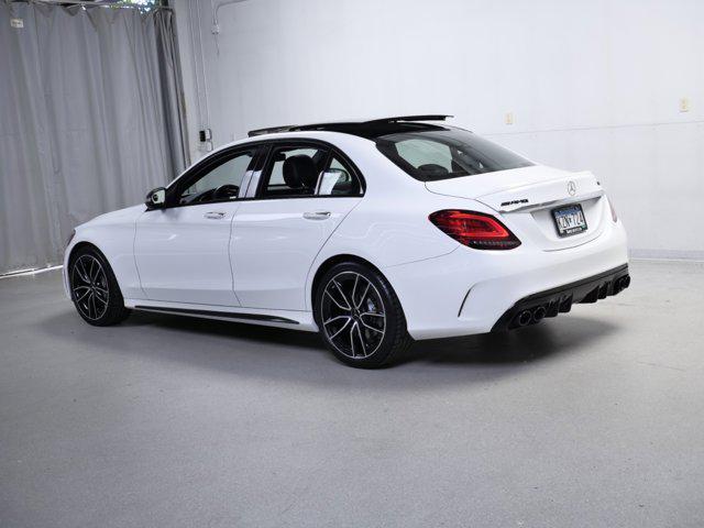 used 2021 Mercedes-Benz AMG C 43 car, priced at $42,702