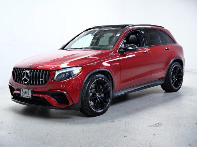 used 2019 Mercedes-Benz AMG GLC 63 car, priced at $41,624