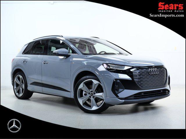 used 2024 Audi Q4 e-tron car, priced at $38,499
