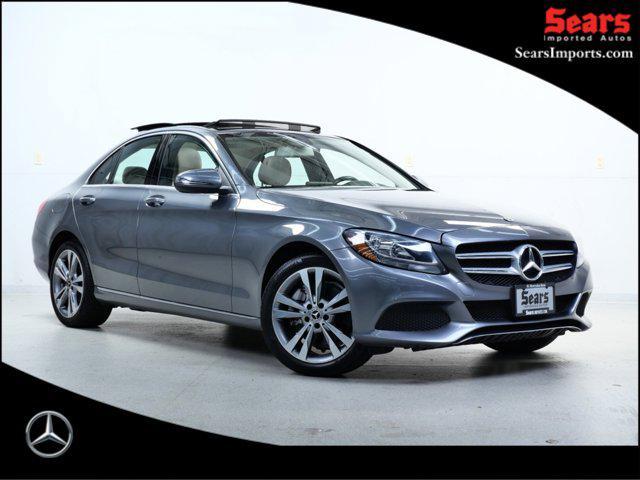 used 2018 Mercedes-Benz C-Class car, priced at $20,441