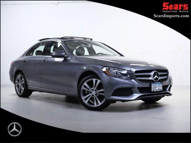 used 2017 Mercedes-Benz C-Class car, priced at $18,455