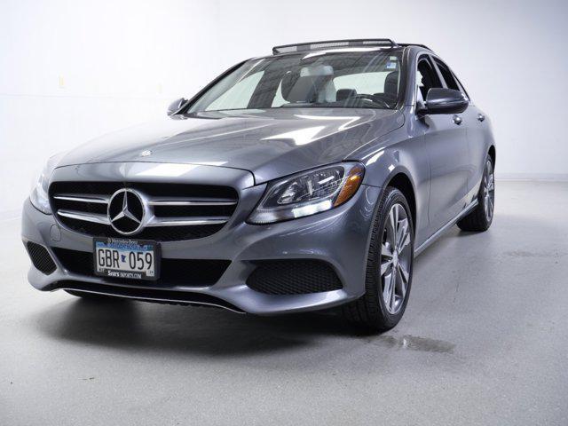 used 2017 Mercedes-Benz C-Class car, priced at $18,994