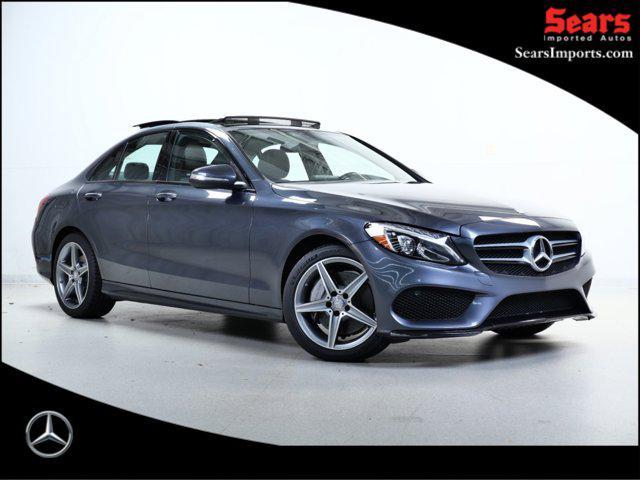 used 2015 Mercedes-Benz C-Class car, priced at $15,629