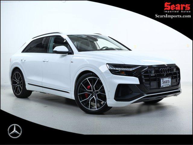 used 2023 Audi Q8 car, priced at $59,999