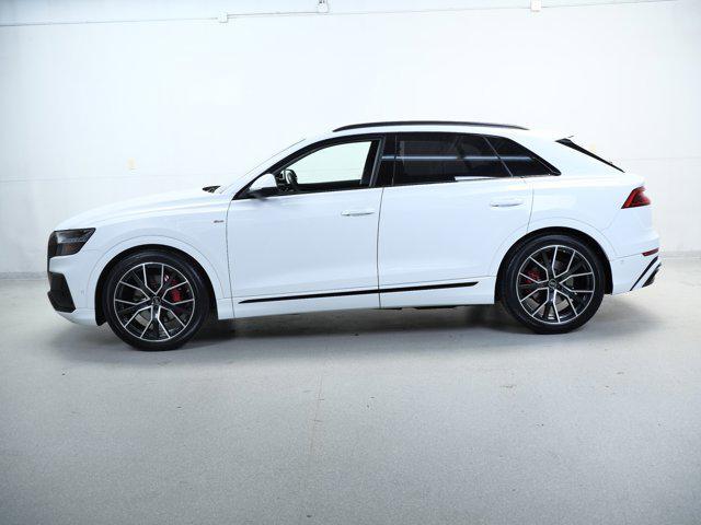 used 2023 Audi Q8 car, priced at $59,999