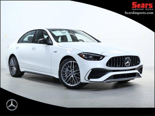 new 2025 Mercedes-Benz AMG C 43 car, priced at $69,025