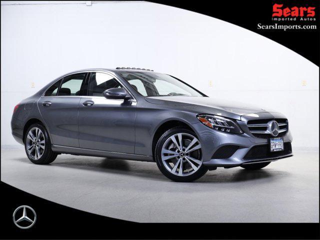 used 2021 Mercedes-Benz C-Class car, priced at $29,299