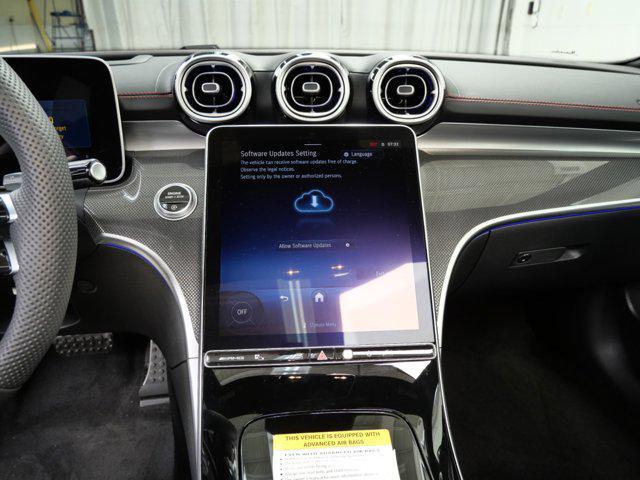 new 2025 Mercedes-Benz AMG C 43 car, priced at $67,300