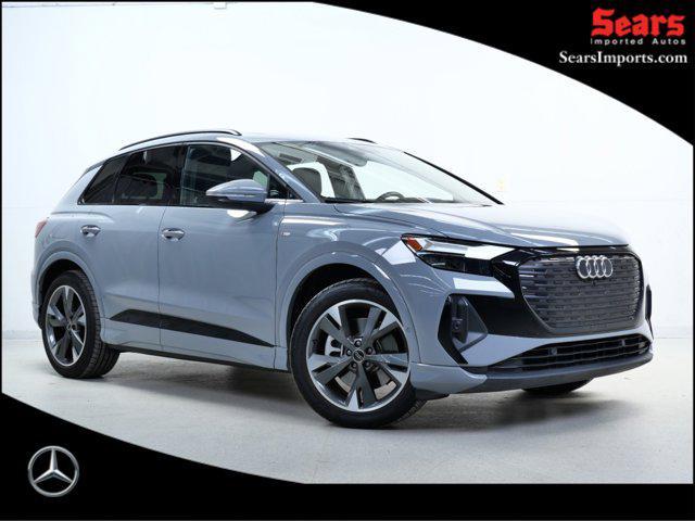 used 2024 Audi Q4 e-tron car, priced at $40,399